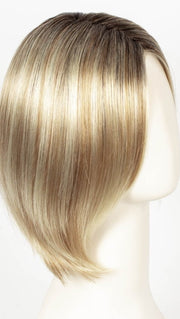 SANDY BLONDE ROOTED | Medium Blonde and Light Neutral Blonde with Medium Ash Blonde Blend and Shaded Roots