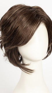 ENGLISH-TEA-HL | Dark Brown with Bright Red and Strawberry highlights