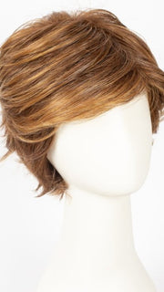 R3025S+ GLAZED CINNAMON | Medium Reddish Brown with Ginger highlights