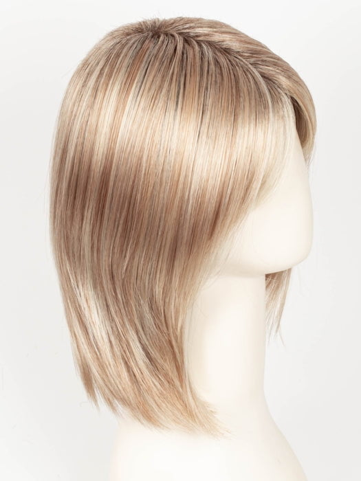 ARABIAN SAND | Neutral Chocolate Brown Roots fade into a Neutral Blonde Base, blended with Sandy, Chestnut, Golden, and Honey Blondes, with Soft Creamy Blonde Highlights and Face-Framing Lowlights