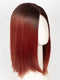 FIRESTORM ROOTED 132.4 | Granat Red and Darkest Brown Blend with Shaded Roots