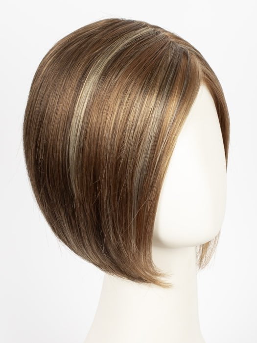 TOBACCO LIGHTED 8.27.22 | Medium Brown base with Light Golden Blonde highlights and Light Auburn lowlights
