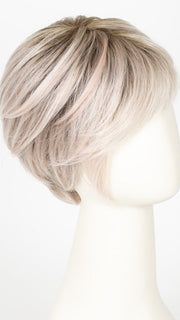PASTEL ROSE ROOTED | Pink and Pearl Blonde Blend with Light Brown Roots