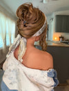 Roxie wearing DIVA by ELLEN WILLE ( Styled)  in MOCCA-ROOTED 12.830.20 | Lightest Brown, Medium Brown, Light Auburn and Light Strawberry Blonde blend with Dark Shaded Roots 