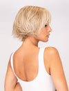 Model is wearing LIKE by ELLEN WILLE in color CHAMPAGNE MIX | Light Neutral Blonde and Light/Lightest Golden Blonde Blend