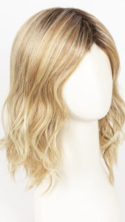 SS14/88 ROOTED GOLDEN WHEAT | Medium Blonde streaked with pale Gold highlights and dark roots