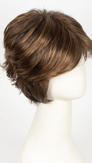 G829+ DARK CINNAMON MIST | Coffee brown base with ginger highlights