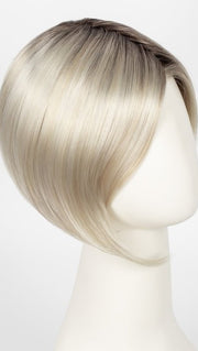 LIGHT CHAMPAGNE ROOTED | Light Beige Blonde, Medium Honey Blonde, and Platinum Blonde blend with Dark Roots