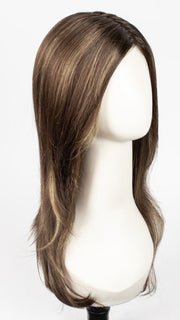 CKISSRT4 | Golden Brown with Copper Blonde Highlights and Dark Brown Roots