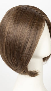 RL6/8 DARK CHOCOLATE | Medium Brown Evenly Blended with Warm Medium Brown