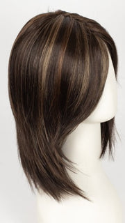 COFFEE-LATTE | Dark Brown with Evenly Blended Honey Brown Highlights