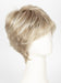 CHAMPAGNE-ROOTED 24.23.16 | Light Beige Blonde, Medium Honey Blonde, and Platinum Blonde Blend with Dark Roots