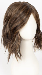 FS6/30/27 TOFFEE TRUFFLE | Brown, Medium Red-Gold, Medium Red-Gold Blonde Blend with Medium Red Gold Blonde Bold Highlights