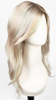 PASTEL-RAINBOW-R | Pearl Base mixed with Lavender, Mint, and Sunny Yellow with Dark Roots