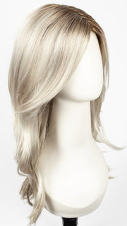 MILKY-OPAL | A Blend of Creamy Blonde and White Blonde Rooted with Warm Brown