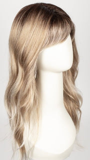 MELTED-MARSHMALLOW | Subtly Warm Dark Sandy Blonde Blend with Medium Brown Roots and Light Ash Blonde Tips and Highlights