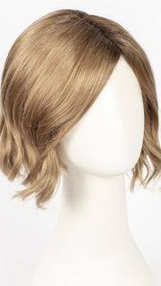 DESERT-SAND-R | Soft Sandy Blonde with Dark Brown Roots