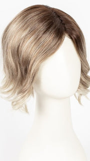 MELTED-MARSHMALLOW | Subtly Warm Dark Sandy Blonde Blend with Medium Brown Roots and Light Ash Blonde Tips and Highlights