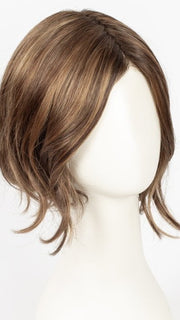 MAPLE-FROST | Medium Brown Blended with Light Browns and Frost Undertones Rooted with Chocolate Brown
