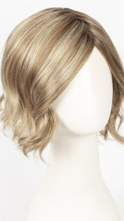 ROSE-GOLD-R | Blond Base with Reddish Highlights and Dark Roots