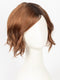 SHADED-AMBER | Coppery Blonde and Red Blend with Dark Amber Brown Roots