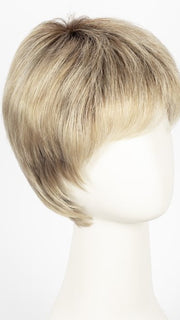 BAHAMA BEIGE SHADED 16.22.14 | Medium Honey Blonde, Light Ash Blonde, and Lightest Reddish Brown blend with Medium shaded roots