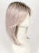 PASTEL-ROSE-SHADED | Pearl Platinum, Silver White and Pastel Pink blend with dark shaded roots  Edit alt text