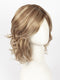 NUTMEG-R | Medium Blonde and Honey Brown Base Frosted with Platinum Blonde Highlights and Medium Golden Roots