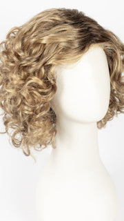 24BT18S8 SHADED MOCHA | Medium Natural Ash Blonde & Light Natural Gold Blonde Blend, Shaded with Medium Brown
