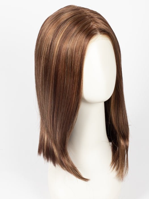 32BF CHERRY ALMOND TART | Medium Natural Red Base with Medium Red-Gold Blonde Tips, Dark/Medium Red Nape