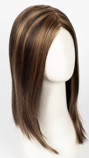 FS6/30/27 TOFFEE TRUFFLE | Brown, Medium Red-Gold, Medium Red-Gold Blonde Blend with Medium Red Gold Blonde Bold Highlights