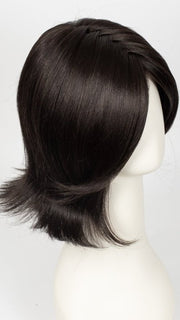 RL2/4 OFF BLACK | Black Evenly Blended with Dark Brown Highlights