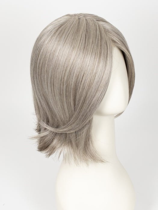 RL119 SILVER AND SMOKE | Light Brown with 80% Gray in Front Gradually into 50% Gray Towards the Nape