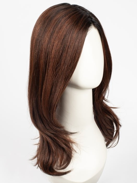 Advance Human Hair/Synthetic Blend Lace Front Wig (Mono Part)