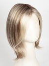 101/88/27S8 CATALINA BLONDE | Pale blonde with Pure White Natural Violet halo highlights, shaded medium brown 