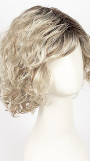 PEARL-BLONDE-ROOTED 101.23.12 | Pearl Platinum, Lightest Pale Blonde, and Lightest Brown blend with Dark Shaded Roots