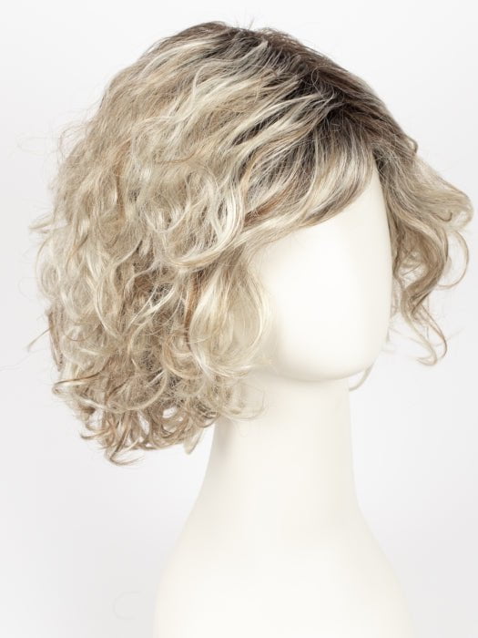 PEARL-BLONDE-ROOTED 101.23.12 | Pearl Platinum, Lightest Pale Blonde, and Lightest Brown blend with Dark Shaded Roots