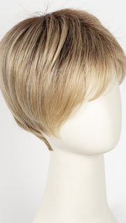SANDY-BLONDE-ROOTED 22.20.25 | Light Neutral Blonde, Light Strawberry Blonde, and Lightest Golden Blonde blend with Dark Shaded Roots  Edit alt text