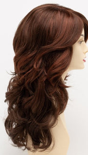 DARK RED | Auburn with Brighter Red highlights