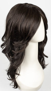 RL2/4 OFF BLACK | Black Evenly Blended with Dark Brown Highlights