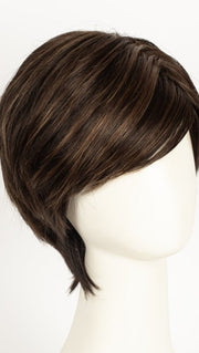 COFFEE-LATTE | Dark Brown with Evenly Blended Honey Brown Highlights