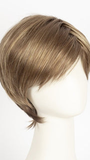 MOCHACCINO-R | Dark Root with Light Brown Base and Strawberry Blonde Highlights