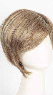 NUTMEG-F | Medium Blonde and Honey Brown Base Frosted with Platinum Blonde Highlights