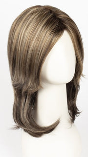 CHOCOLATE-FROST | Dark Brown Base with Honey Blonde and Platinum Highlights