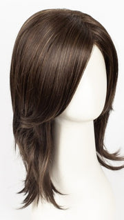 COFFEE-LATTE | Dark Brown with Evenly Blended Honey Brown Highlights