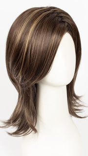 MARBLE-BROWN-R | Dark Brown Root with Medium Brown and Light Honey Brown