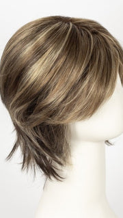 CHOCOLATE-FROST | Dark Brown Base with Honey Blonde and Platinum Highlights