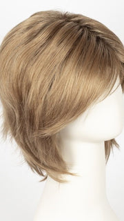 DESERT-SAND-R | Soft Sandy Blonde with Dark Brown Roots