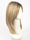 24BT18S8 SHADED MOCHA | Medium Natural Ash Blonde & Light Natural Gold Blonde Blend, Shaded with Medium Brown