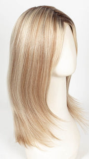 101/88/27S8 CATALINA BLONDE | Pale blonde with Pure White Natural Violet halo highlights, shaded medium brown 